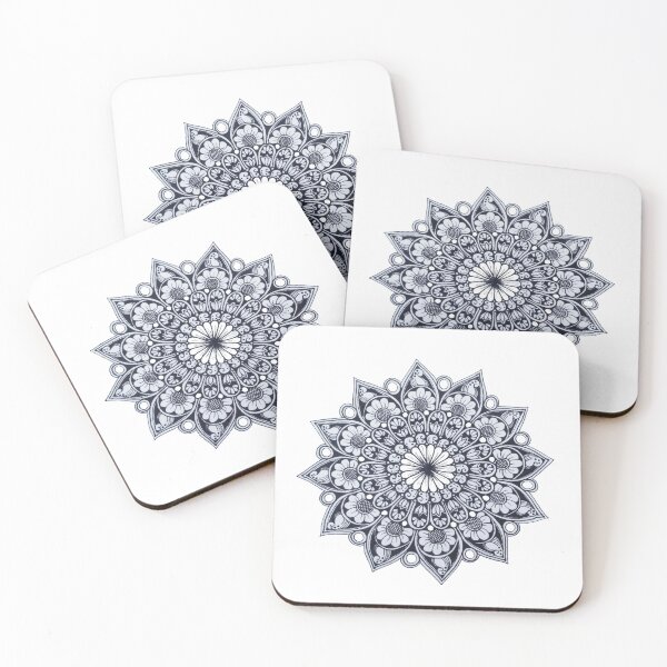 Item preview, Floral Mandala Design designed and sold by artesiaKT.