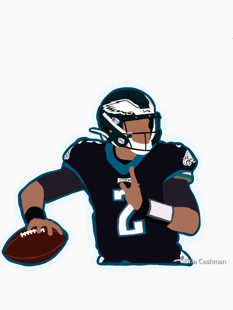 Jalen Hurts Sticker Eagles Philadelphia Eagles Philadelphia 