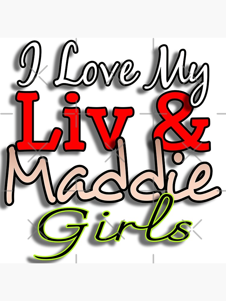 liv-maddie-poster-for-sale-by-oseiprinton1-redbubble