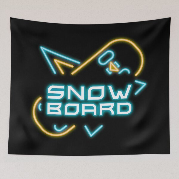 Item preview, Snowboard Neon Style designed and sold by joabaj.