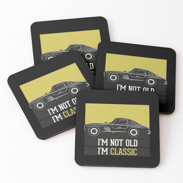 Item preview, I'M CLASSIC. Retro Cars Graphic designed and sold by badCasperTees.