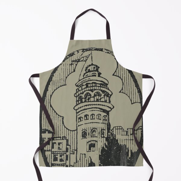 Item preview, Galata Tower Retro designed and sold by DeDesign Collective.