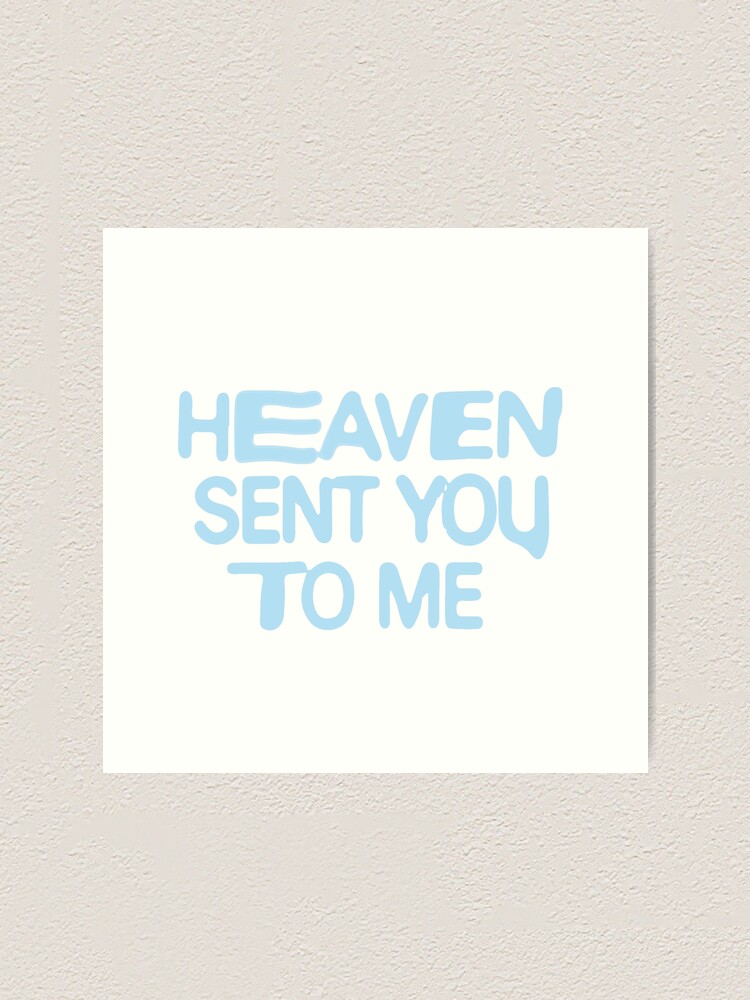 Positions “Heaven” Lyrics Art Print for Sale by KweenFlop