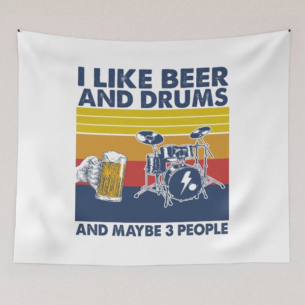 Item preview, i like beer and drums and maybe 3 people designed and sold by Adolfo114.