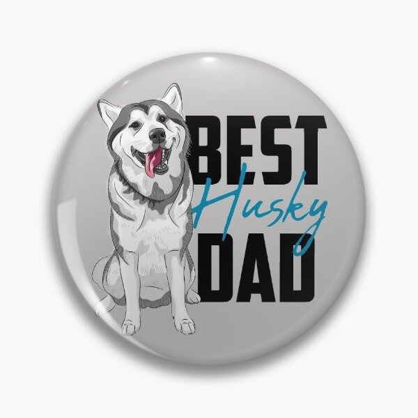 Item preview, Best Siberian Husky Dad White designed and sold by SoccaTamam.