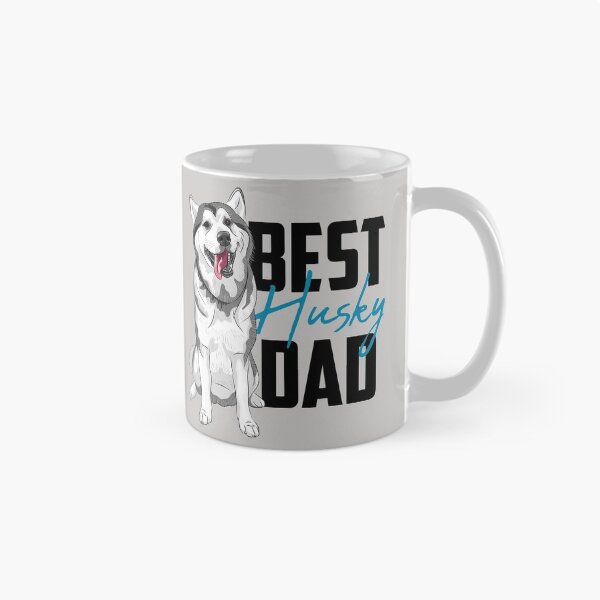 Item preview, Best Siberian Husky Dad White designed and sold by SoccaTamam.