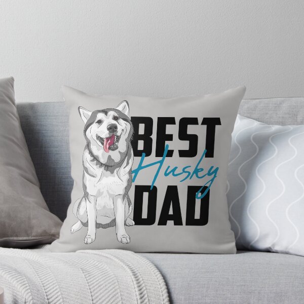Item preview, Best Siberian Husky Dad White designed and sold by SoccaTamam.