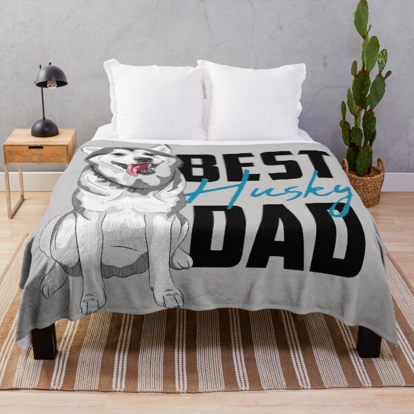 Item preview, Best Siberian Husky Dad White designed and sold by SoccaTamam.