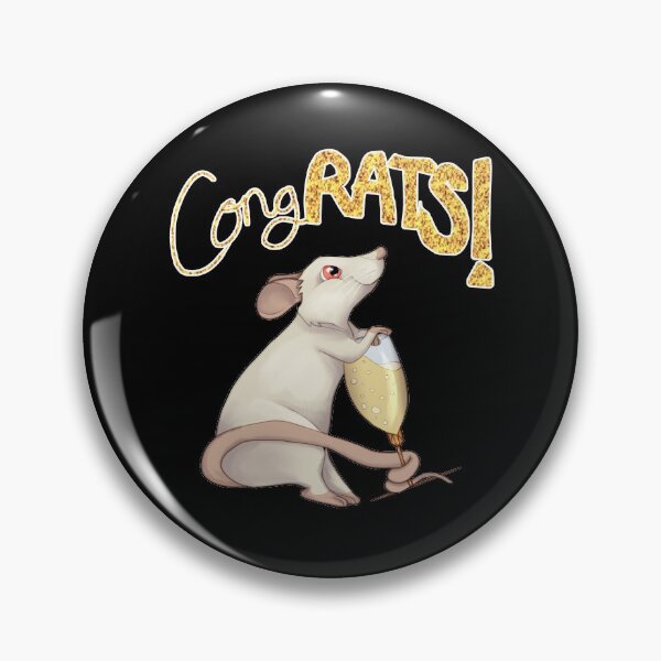 Item preview, CongRATS! designed and sold by rattlebrain.