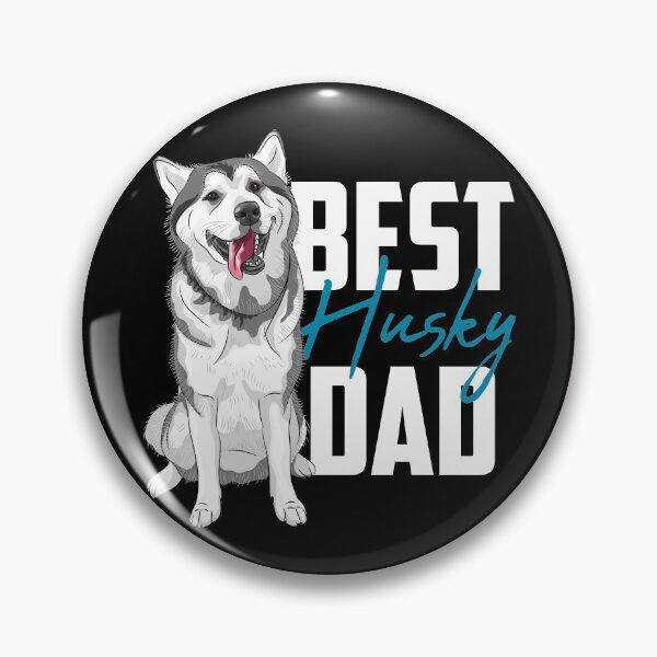 Item preview, Best Siberian Husky Dad Black designed and sold by SoccaTamam.