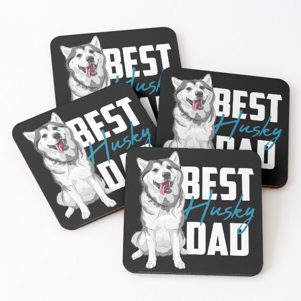Item preview, Best Siberian Husky Dad Black designed and sold by SoccaTamam.