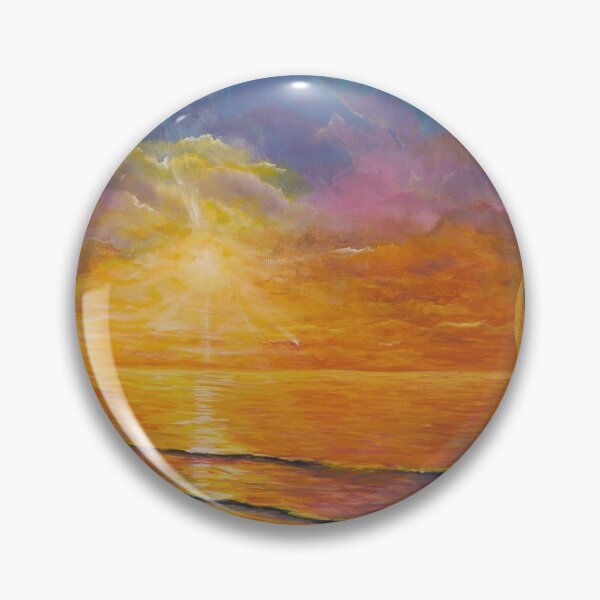 Item preview, Nightfall's opening scene, sunset seascape designed and sold by Debra Dickson.