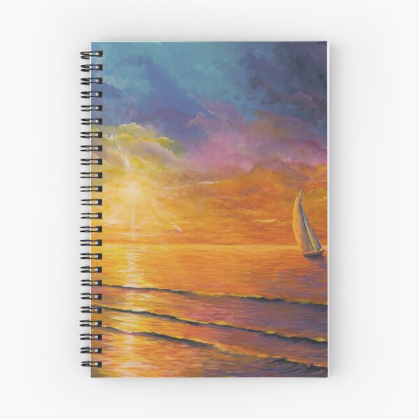 Item preview, Nightfall's opening scene, sunset seascape designed and sold by Debra Dickson.