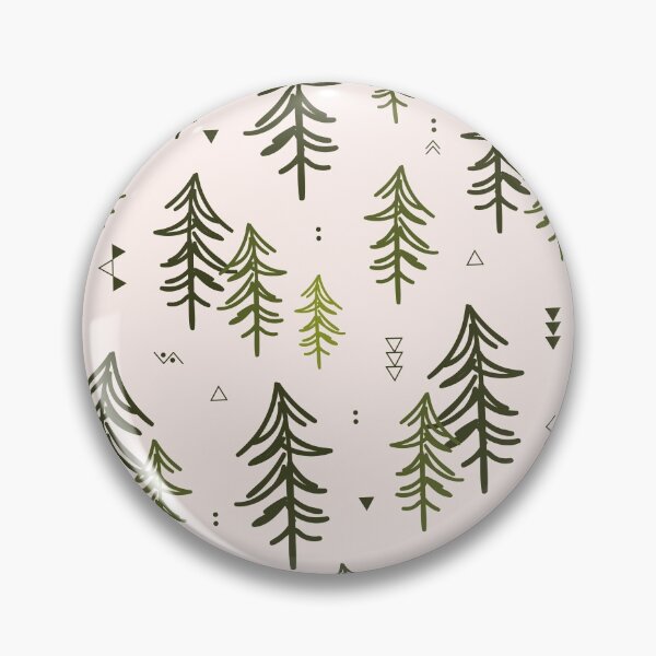 Item preview, Doodled Fir Trees Pattern designed and sold by Kova  Rose.