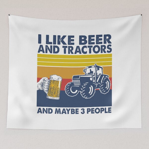 Item preview, i like beer and tractors and maybe 3 people designed and sold by Adolfo114.