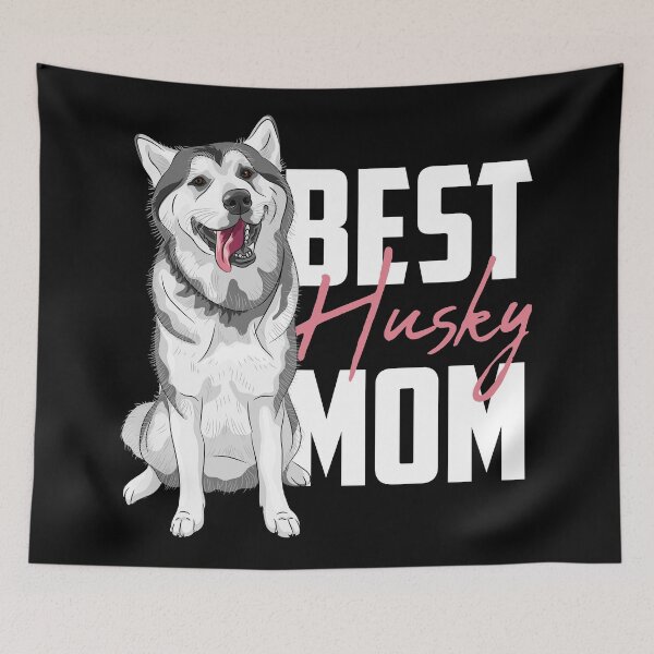 Item preview, Best Siberian Husky Mom Black designed and sold by SoccaTamam.