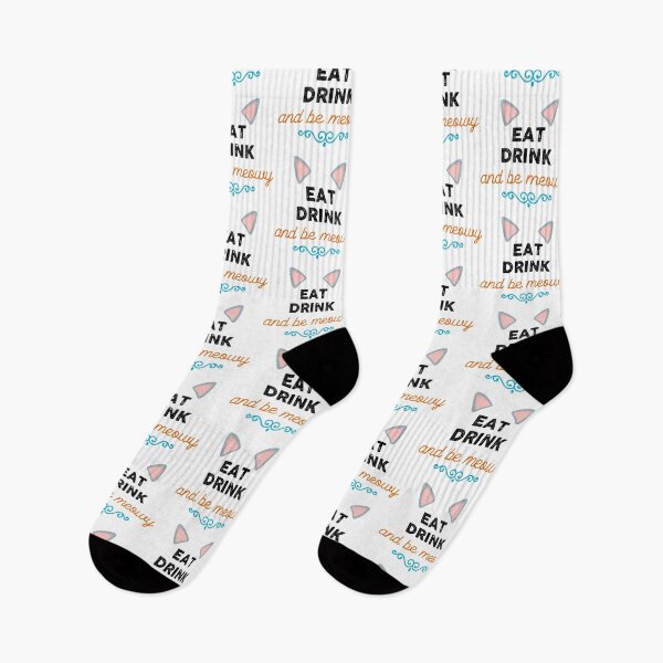 Item preview, eat drink and be meowy designed and sold by GoldenDov.