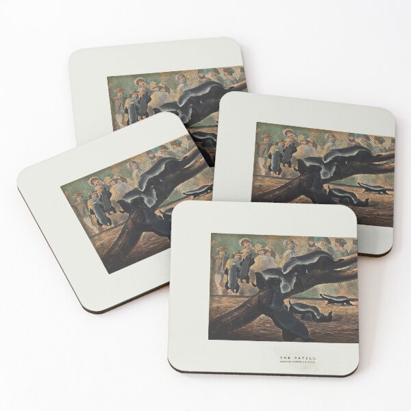 Item preview, Zoological sketches by Joseph Wolf 1861 to 1867 059 the Ratels designed and sold by WetdryvacRB01.