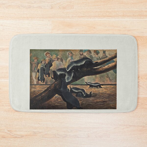 Item preview, Zoological sketches by Joseph Wolf 1861 to 1867 059 the Ratels designed and sold by WetdryvacRB01.