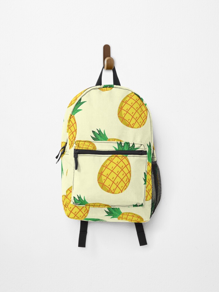 Thumbnail 1 of 3, Backpack, Pineapple Pattern designed and sold by SwePattern.