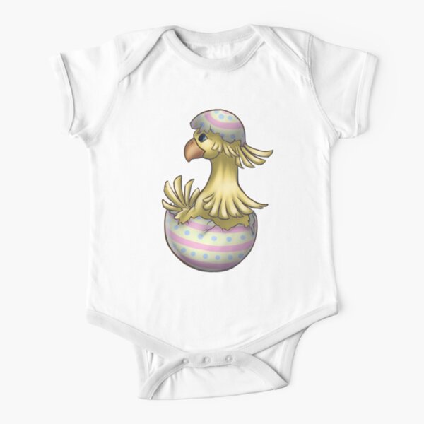 Chocobo de Pâques Body manches courtes