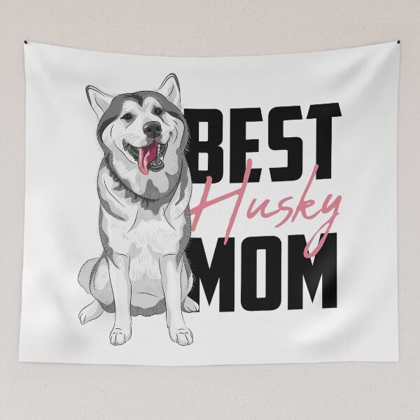 Item preview, Best Siberian Husky Mom White designed and sold by SoccaTamam.