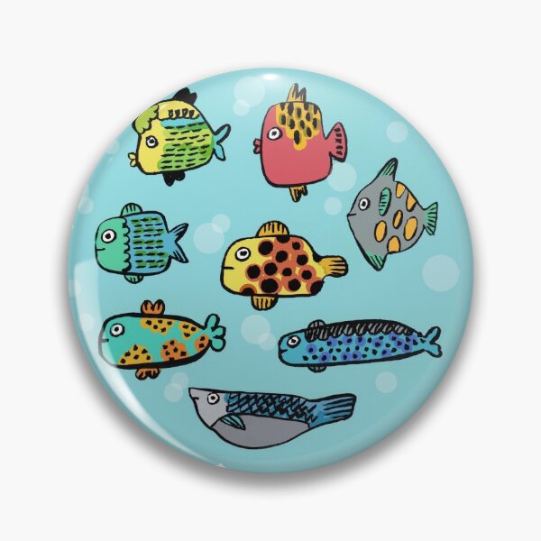 Item preview, Fish Portraits in Sea designed and sold by anandaung.