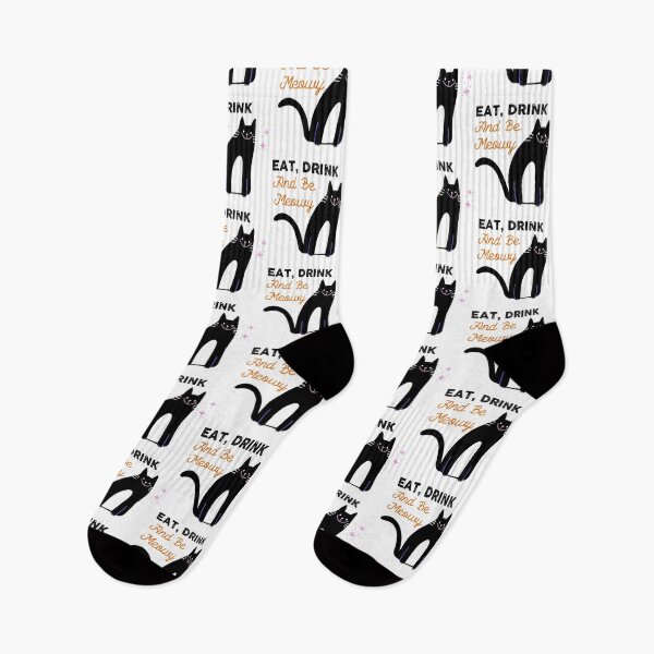 Item preview, Eat drink and be meowy designed and sold by GoldenDov.