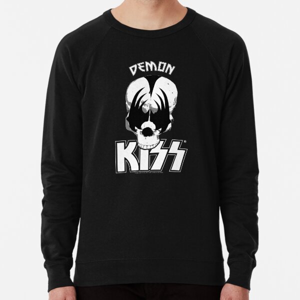 KISS Band Demon Skull Design Lightweight Sweatshirt