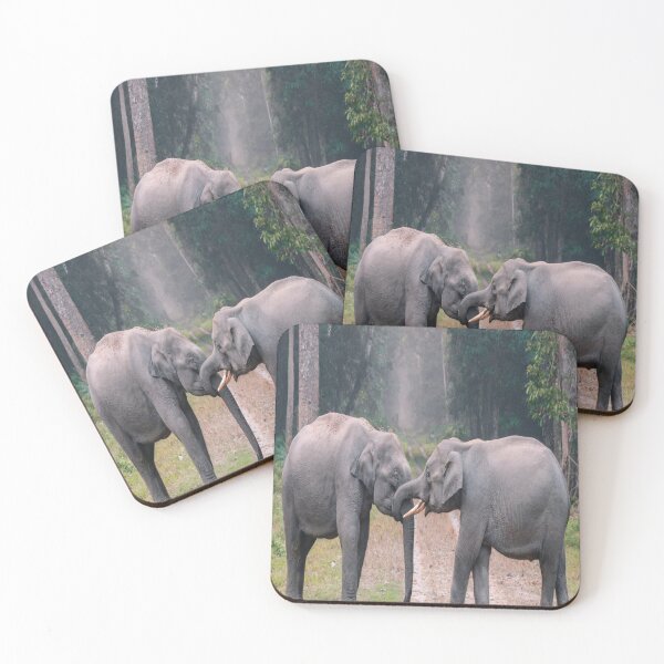 Item preview, TWO ELEPHANTS ON THE ROAD designed and sold by CUTESTUFFnow.