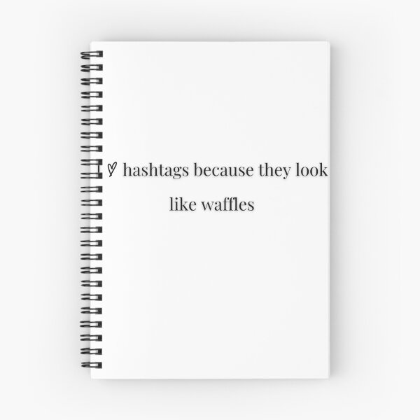 Item preview, hashtag waffles designed and sold by Mohamed ayoub Ettsaalbi.