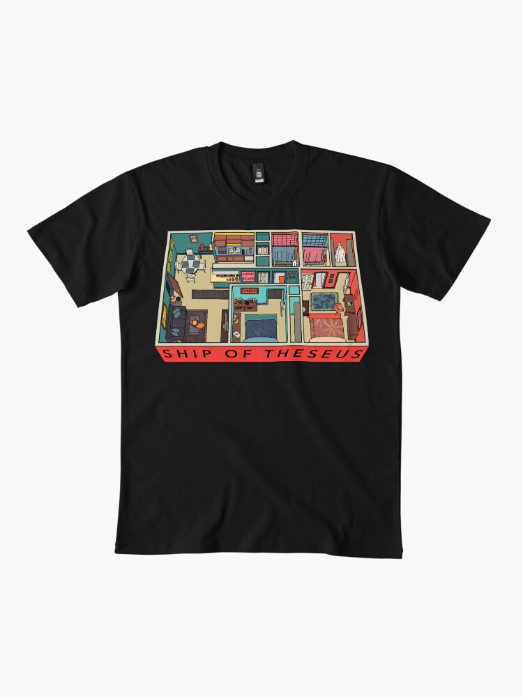 Thumbnail 2 of 4, Premium T-Shirt, SHIP OF THESEUS: Dorothy’s Apartment designed and sold by ShinyRedNothing.