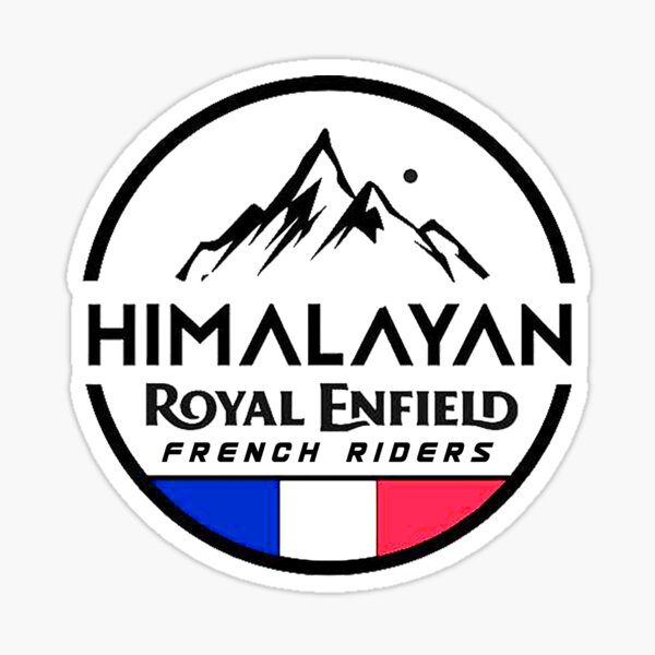 Himalayan French Riders Sticker