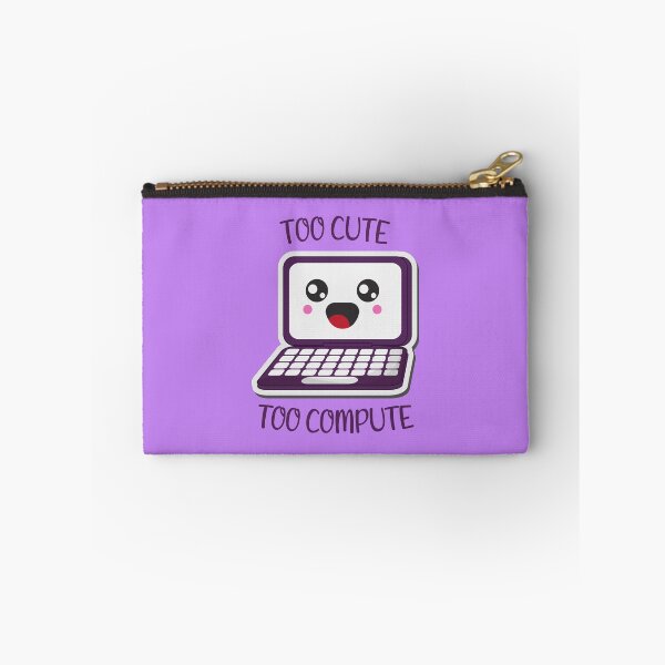 Item preview, Too cute too compute Kawaii laptop designed and sold by KawaiiPark.