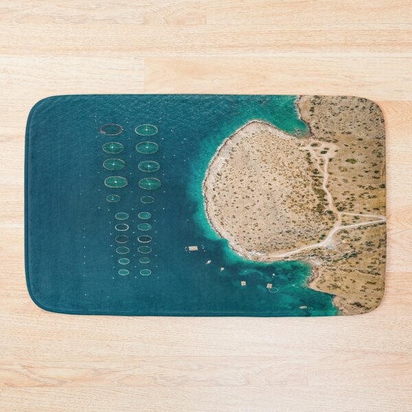 Item preview, Greece Beach aerial view designed and sold by SoulforEye.