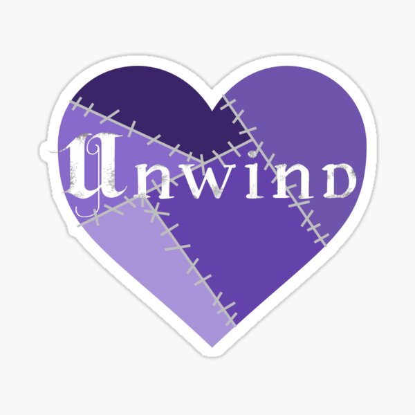 Unwind Heart Sticker