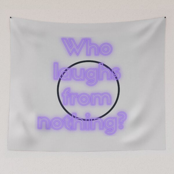 Item preview, Who laughs from nothing? designed and sold by Viktor Kabbach.