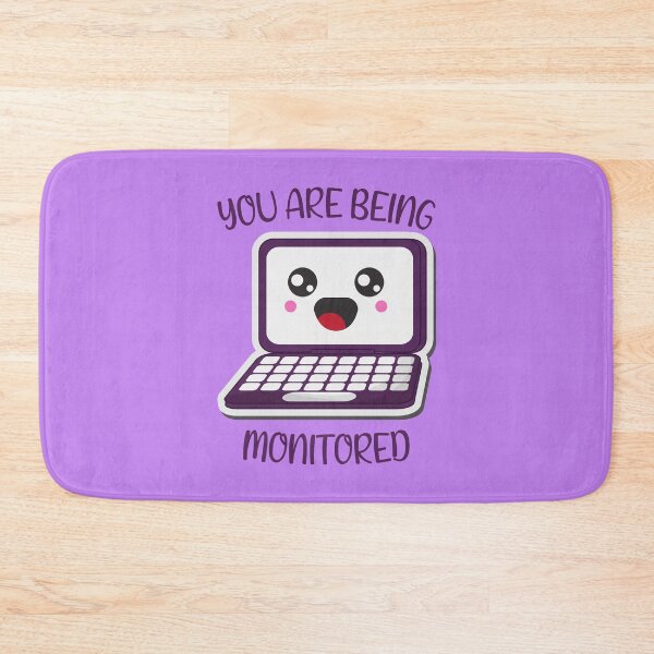 Item preview, You are being monitored Kawaii laptop designed and sold by KawaiiPark.