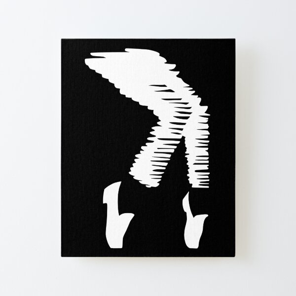 MJJ "toe stand" graphic (Michael Jackson) Canvas Mounted Print