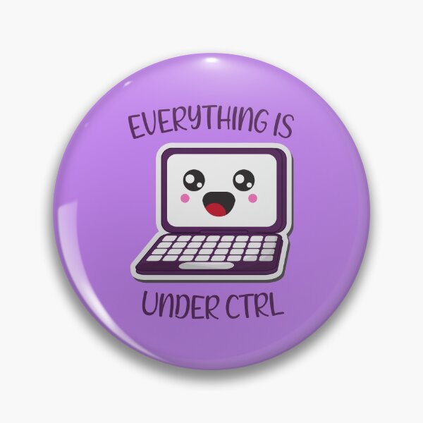 Item preview, Everything is under ctrl Kawaii laptop designed and sold by KawaiiPark.