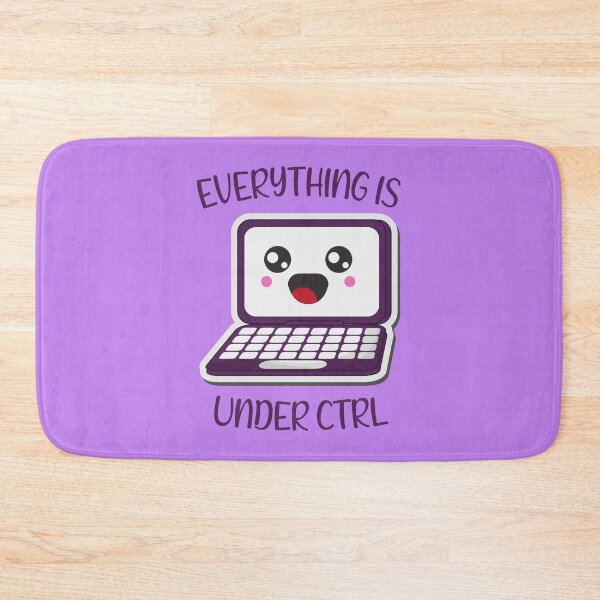 Item preview, Everything is under ctrl Kawaii laptop designed and sold by KawaiiPark.