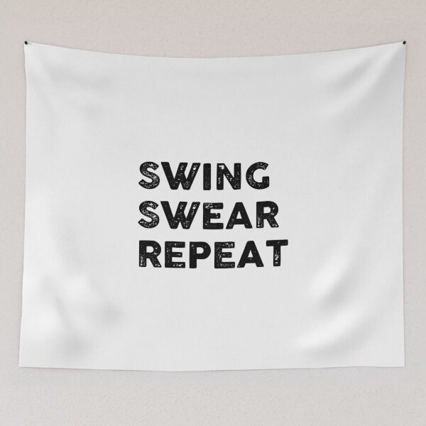 Item preview, Swing Swear Repeat designed and sold by GoldenDov.