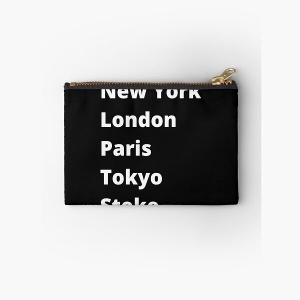 Item preview, New York London Paris Tokyo Stoke designed and sold by DesignsbyDan1.