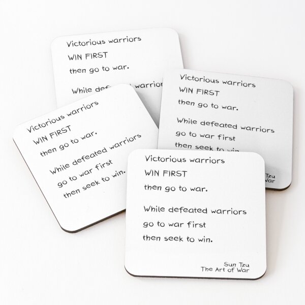 Item preview, Sun Tzu Art of War Quote designed and sold by spiffykings.