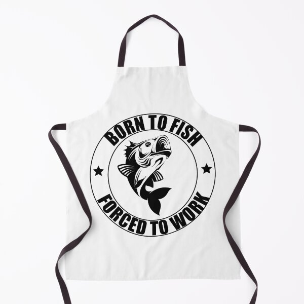 Item preview, Born To Fish Forced To Work designed and sold by ID01.