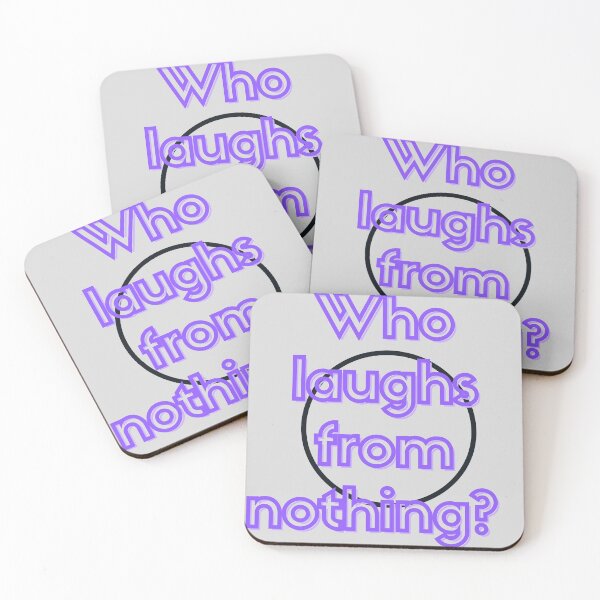 Item preview, Who laughs from nothing? designed and sold by Viktor Kabbach.