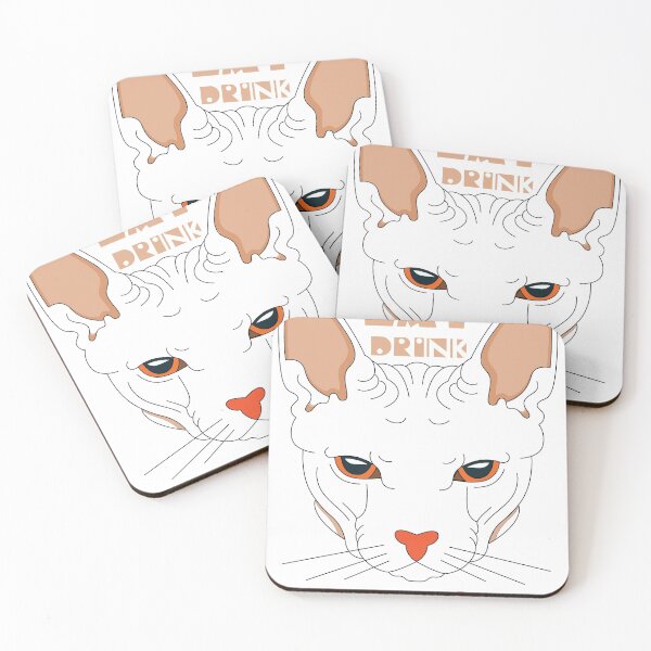 Aperçu de l'œuvre Mangez, buvez et soyez miaou T-shirt essentiel. créée et vendue par Stay Wild.