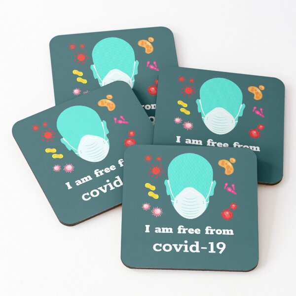Item preview, I am free from COVID-19 designed and sold by covid50.