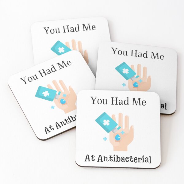 Item preview, You Had Me At Antibacterial,Humorous Germaphobe Gift designed and sold by piskwi.