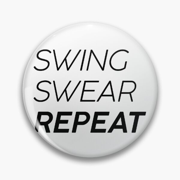 Item preview, Swing Swear Repeat designed and sold by GoldenDov.